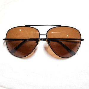 Serengeti Aviator-Style Sunglasses (Vintage Retro)